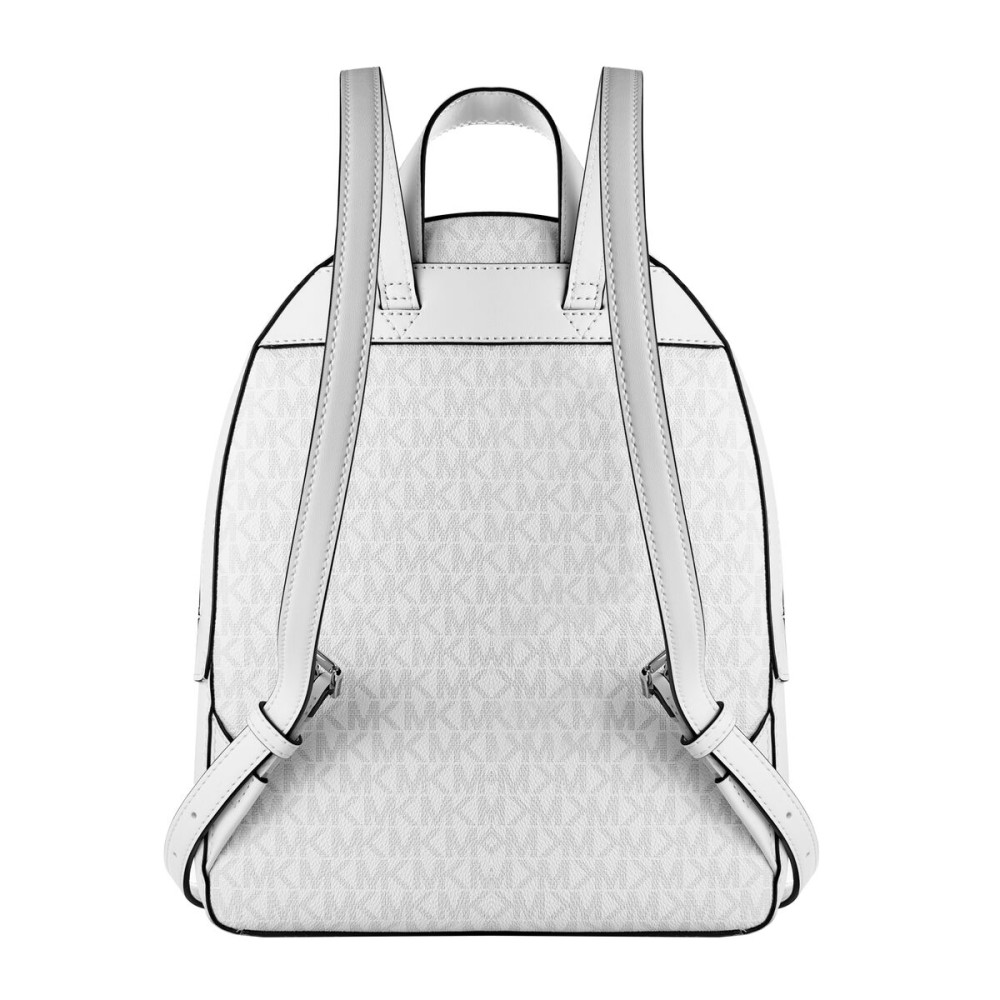 Lässiger Rucksack Michael Kors 35H3S8TB6V-OPTIC-WHITE Weiß 28 x 23 x 10 cm