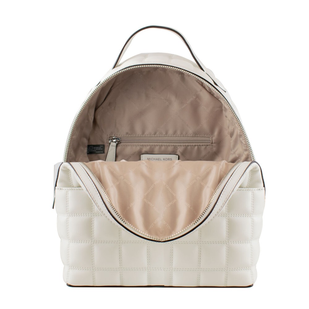 Lässiger Rucksack Michael Kors Sheila Weiß 30 x 24 x 12 cm
