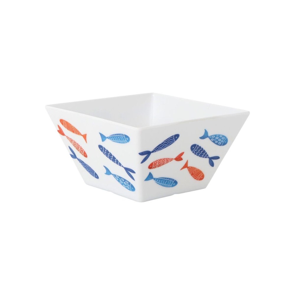 Schüssel für Vorspeisen La Mediterránea Fische 13 x 13 x 7 cm (24 Stück)