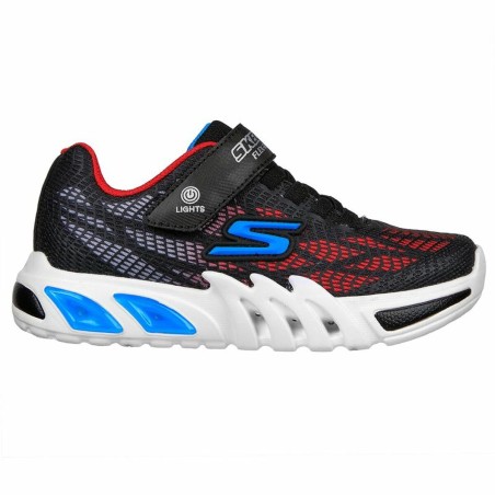 Chaussures de Sport pour Enfants Skechers Flex-Glow Elite - Vorlo Noir