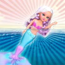 Puppe Nancy Magic Colour Mermaid