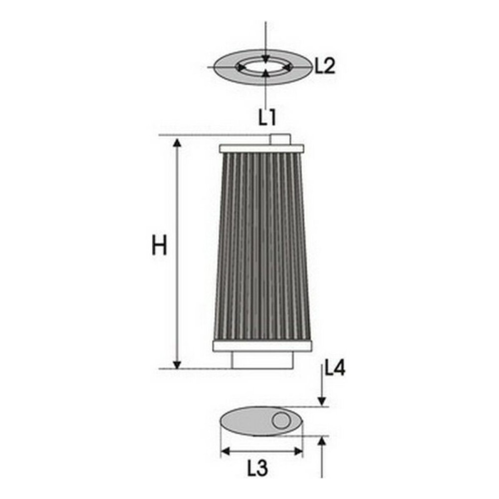Air filter Green Filters G491609