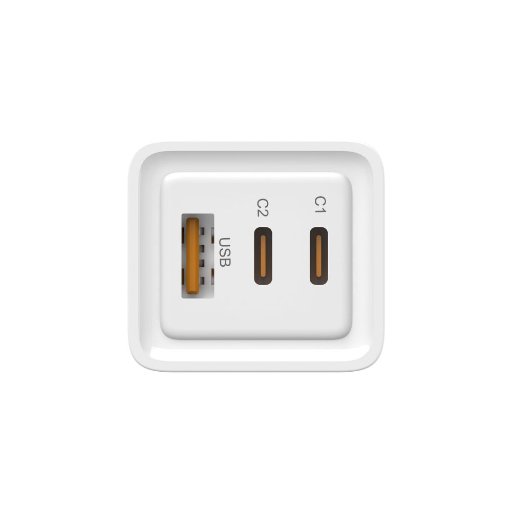 Chargeur mural LEOTEC LECSPH65W3W 65 W Blanc