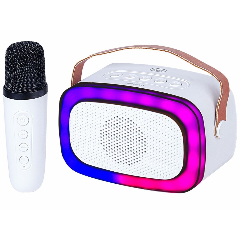 Enceinte avec Microphone Karaoké Trevi Trevi XR 8A01 MINI PARTY Blanc