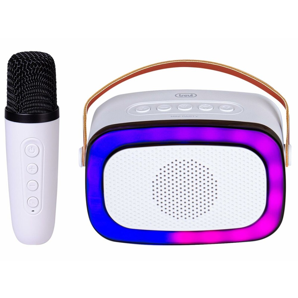 Enceinte avec Microphone Karaoké Trevi Trevi XR 8A01 MINI PARTY Blanc