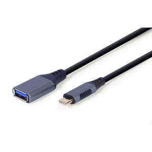 USB A zu USB-C-Kabel GEMBIRD A-USB3C-OTGAF-01 Grau