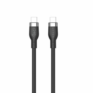 USB-C-Kabel Hyper HJ4002BKGL Schwarz 2 m