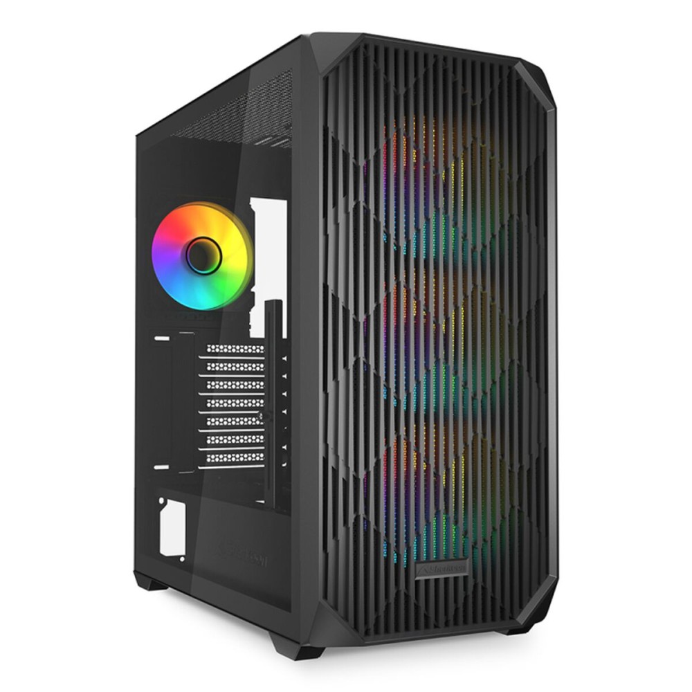 Boîtier ATX semi-tour Sharkoon AK3 RGB Noir