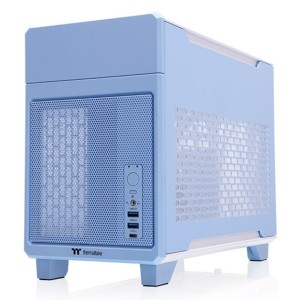 Boîtier ATX semi-tour THERMALTAKE TR100 Mini Tower Bleu