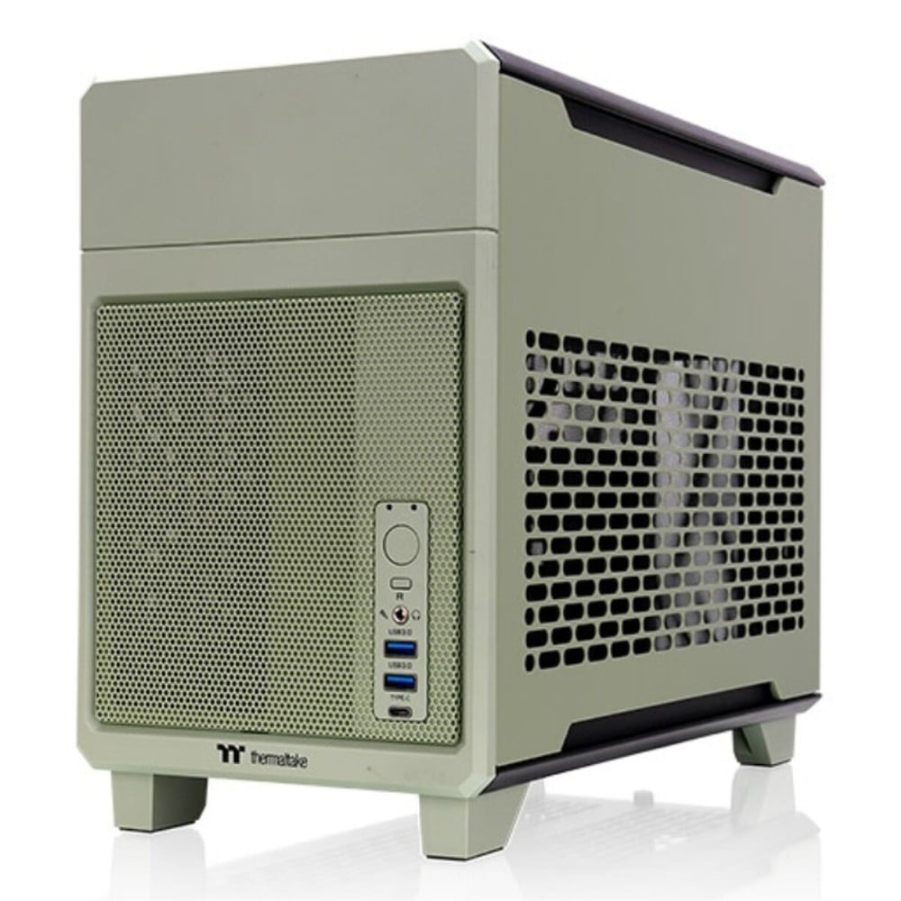 ATX Semi-Tower Gehäuse THERMALTAKE TR100 Mini Tower Verde grün