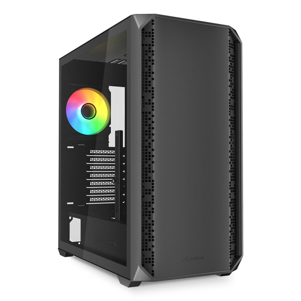 Boîtier ATX semi-tour Sharkoon AK2 RGB Noir