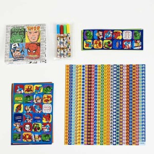 Set of stickers Marvel