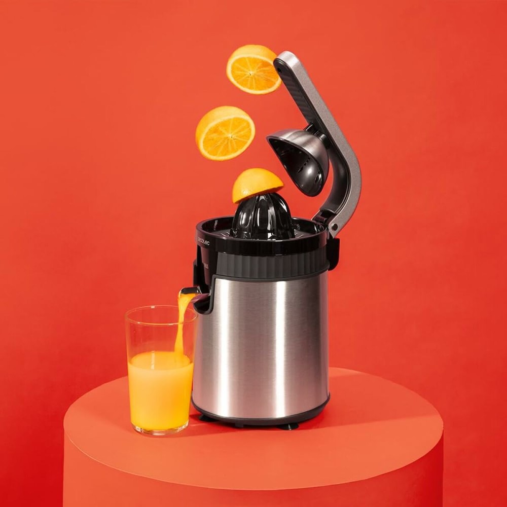 Centrifugeuse électrique Cecotec Xqueeze RetroJuice 600 600 W Acier