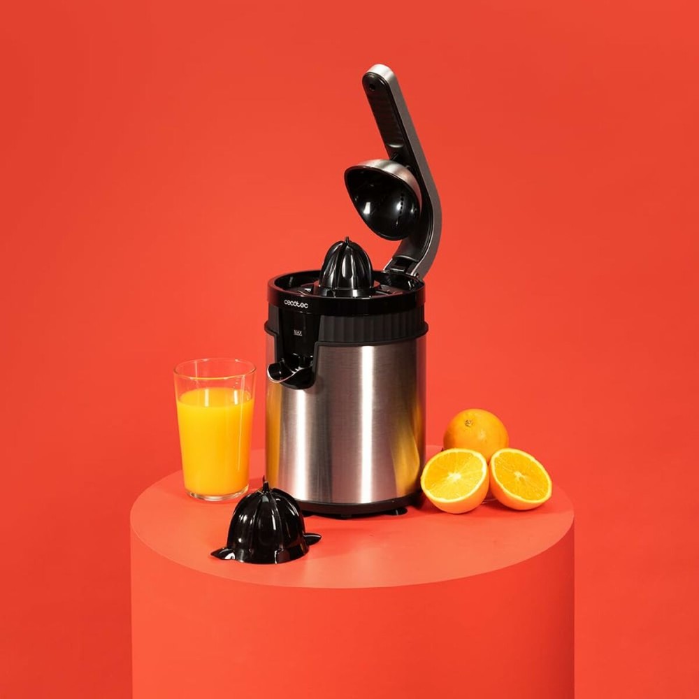 Centrifugeuse électrique Cecotec Xqueeze RetroJuice 600 600 W Acier
