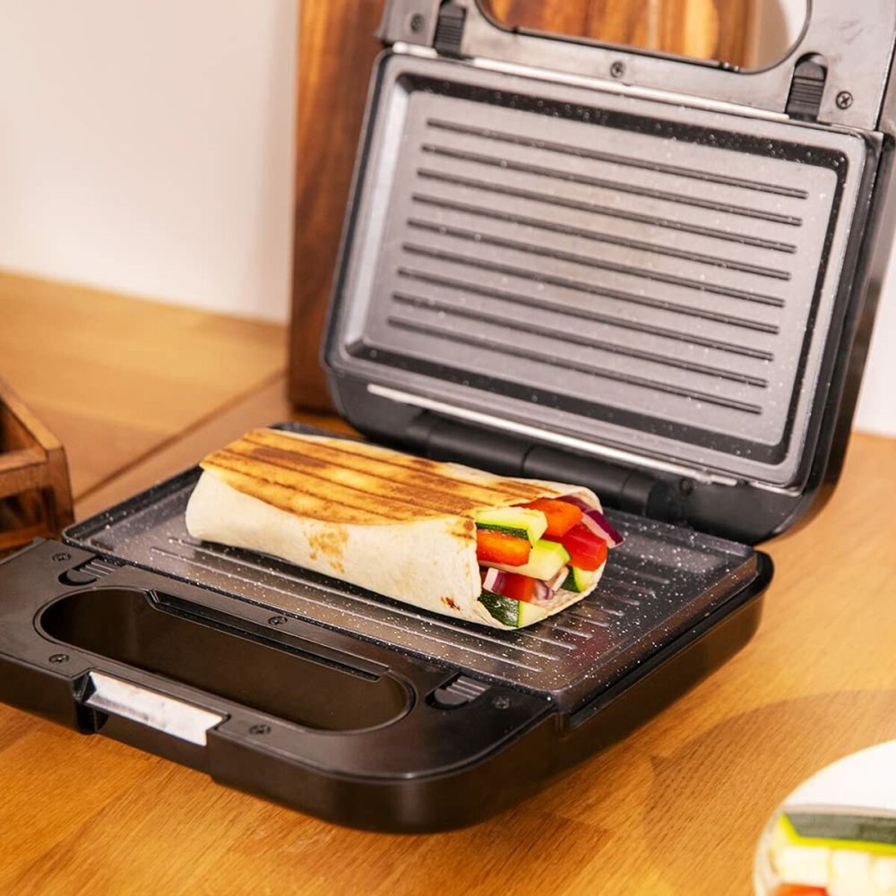 Machine à sandwich Cecotec 04309 1000 W Noir 2 Unités