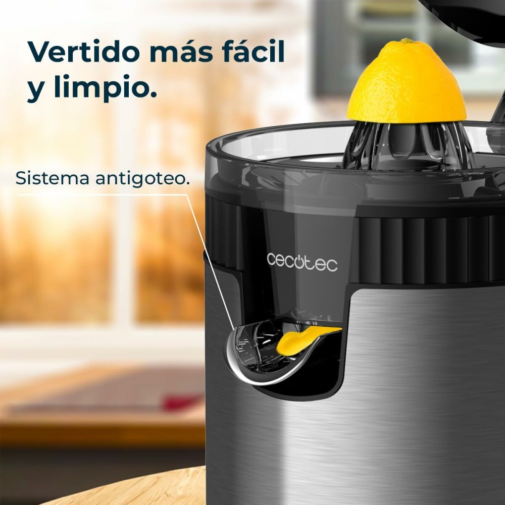 Centrifugeuse électrique Cecotec Xqueeze RetroJuice 600 600 W Acier