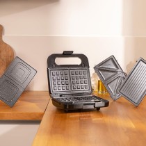 Machine à sandwich Cecotec 04309 1000 W Noir 2 Unités