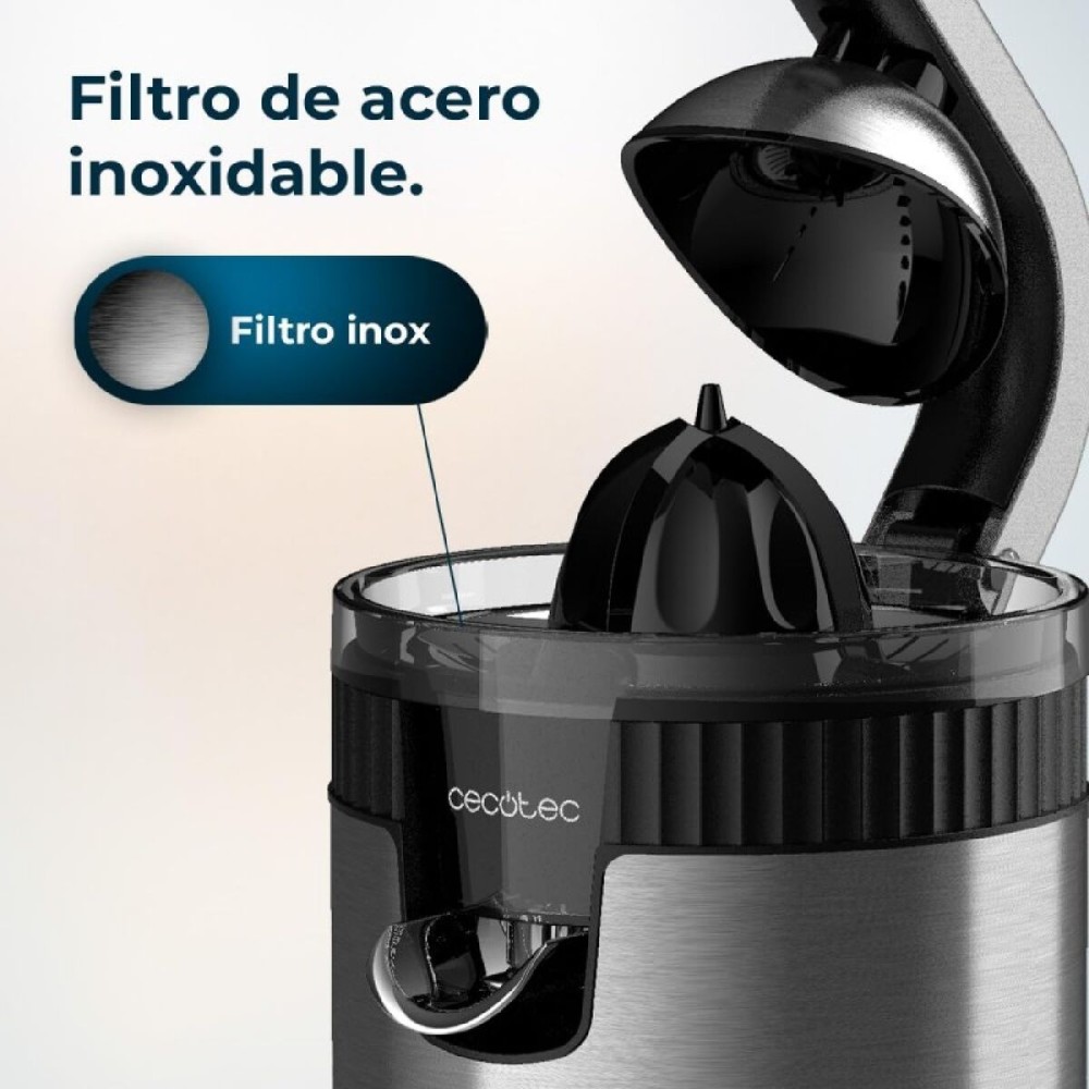 Centrifugeuse électrique Cecotec Xqueeze RetroJuice 600 600 W Acier