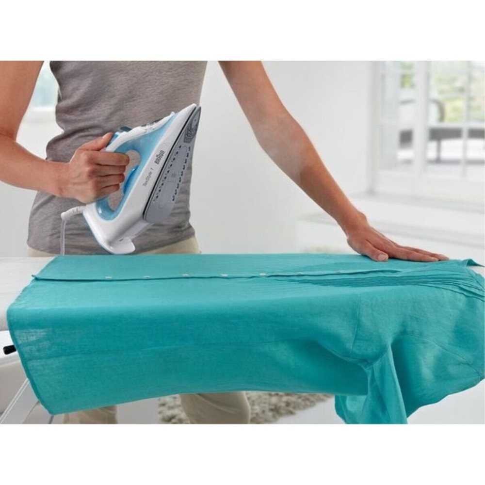 Steam-Dry Travel Iron Braun TexStyle 1 White 2000 W