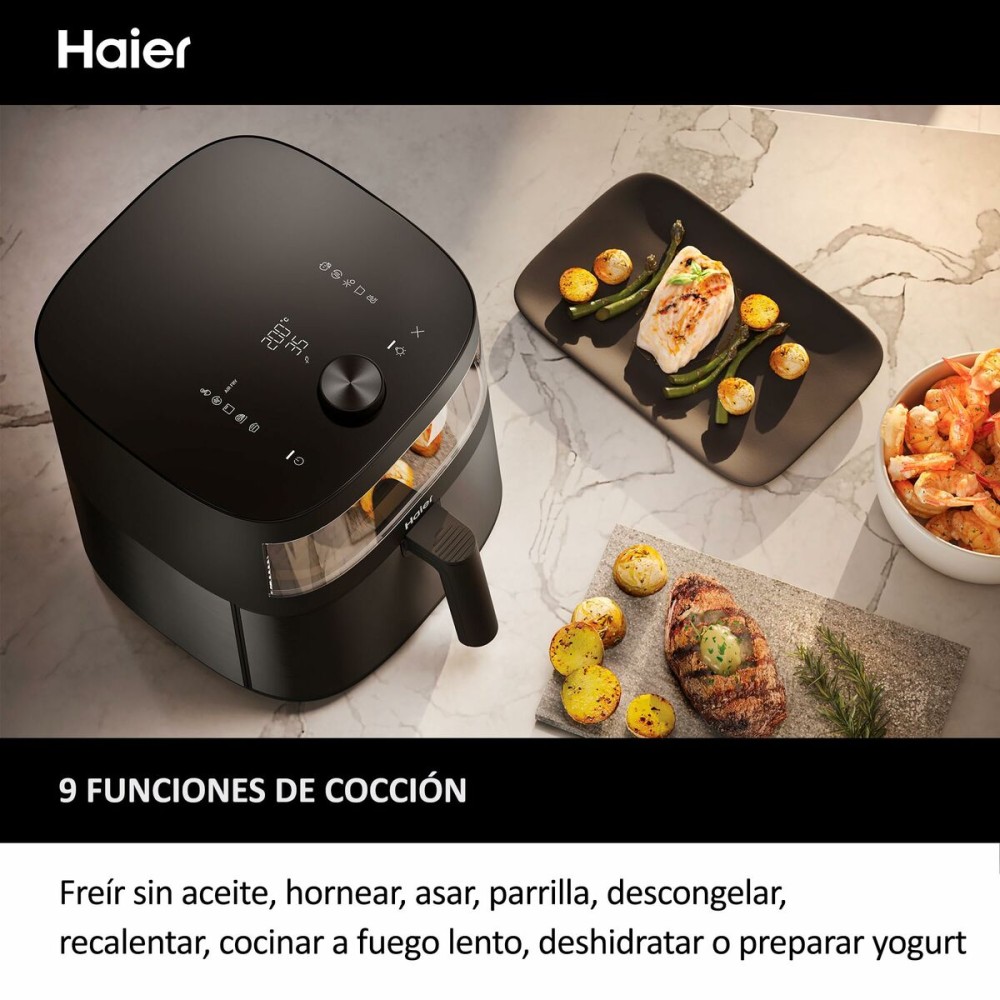 Heißluftfritteuse Cecotec HAF5TWA 011 Schwarz 2000 W 6,5 L
