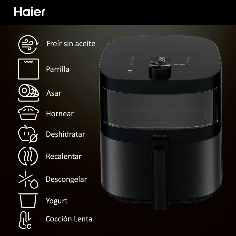Heißluftfritteuse Cecotec HAF5TWA 011 Schwarz 2000 W 6,5 L