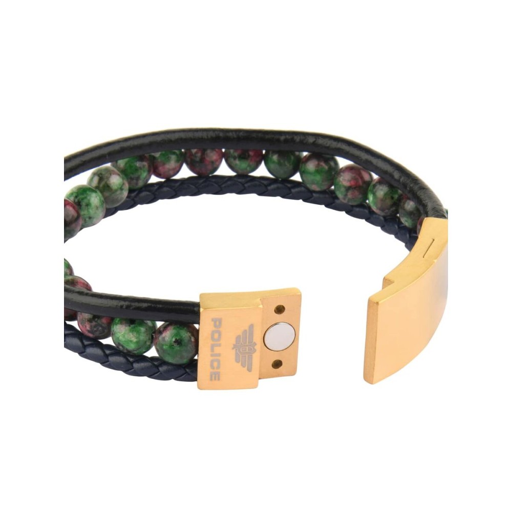 Herrenarmreif Police PJ26552BLK.02 Edelstahl 45 cm 21,5 cm