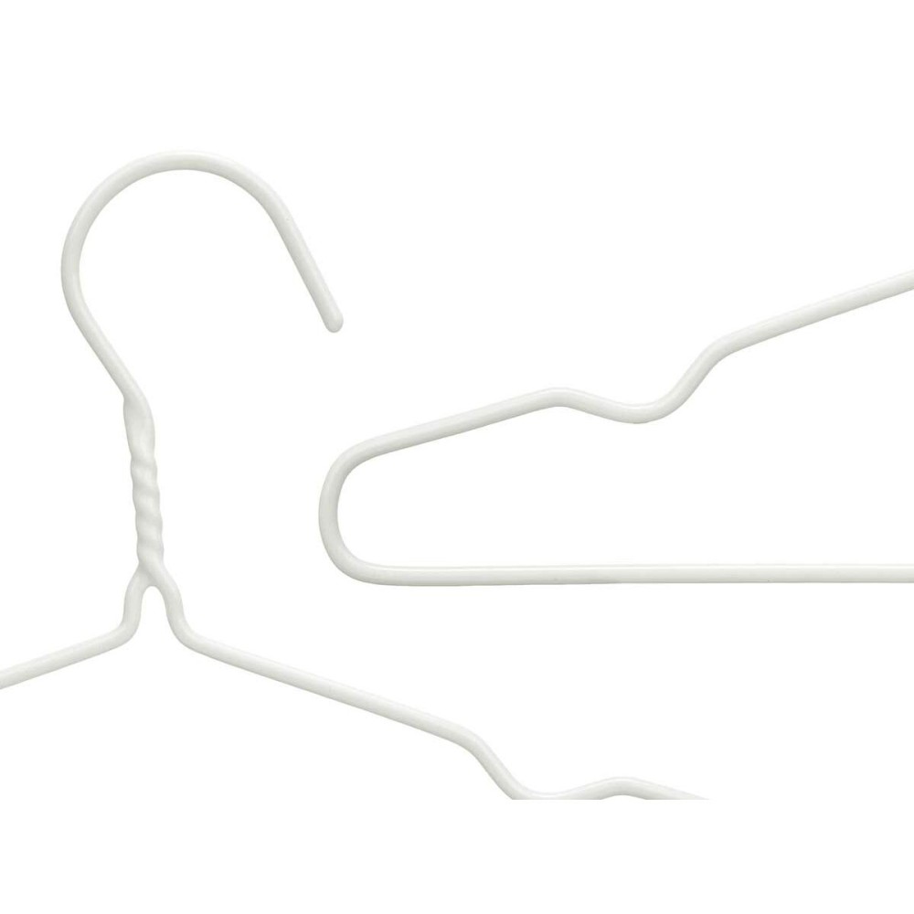 Aufhänger-Set Kipit 29100192 Weiß Metall Silikon Für Kinder 30 x 18 x 1 cm (24 Stück)