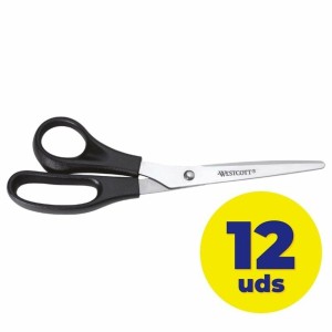 Ciseaux Grafoplas 73231181 Noir Acier inoxydable Plastique