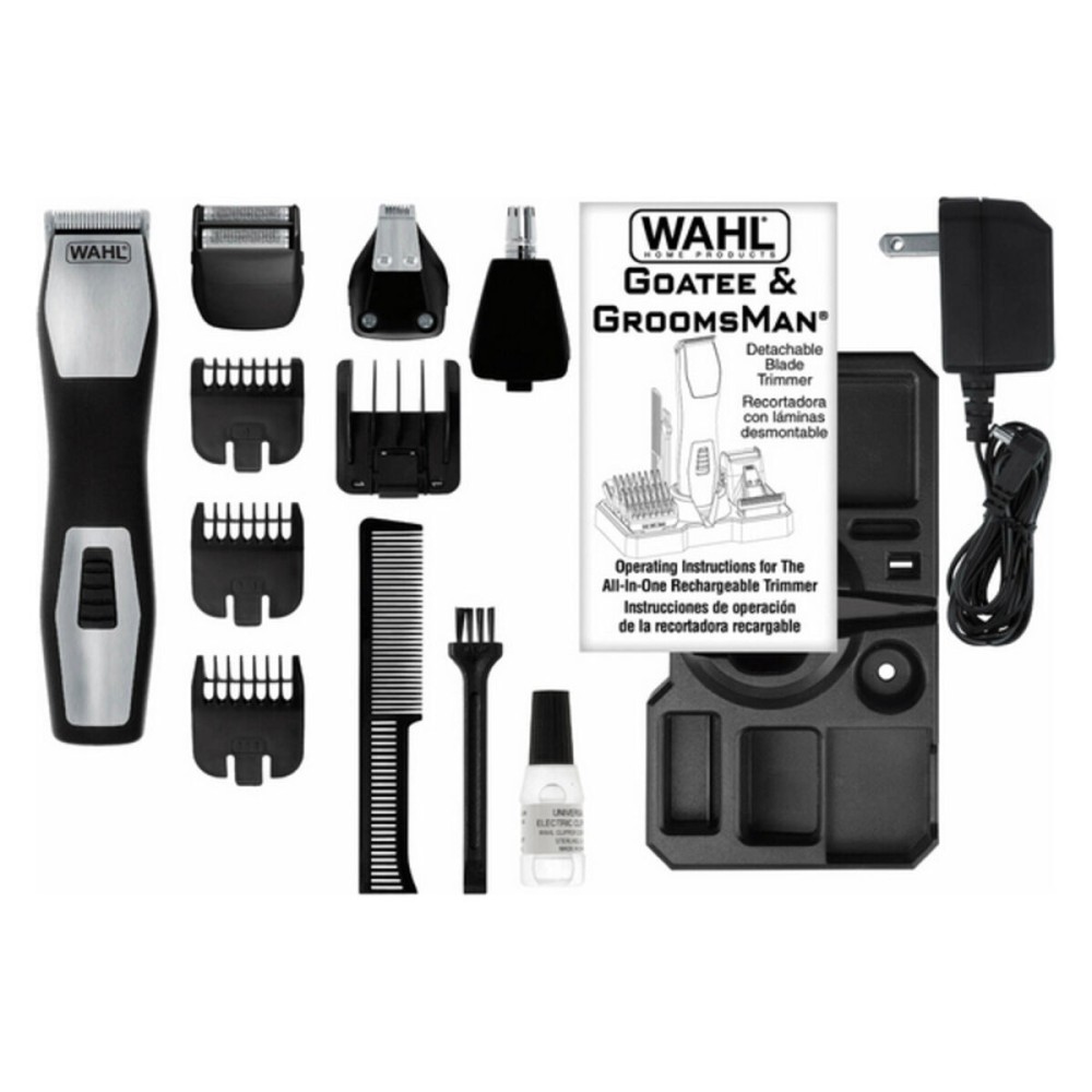 Rasierer Wahl GroomsMan Pro Schwarz