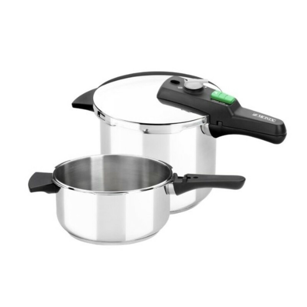 Pressure cooker Monix Braisogona_M560005 Stainless steel 10 L (4 + 6 L)