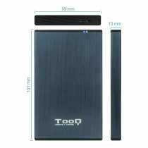 Boîtier Externe TooQ TQE-2527PB Bleu 2,5"