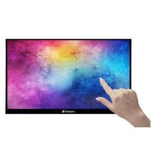 Monitor mit Touchscreen Verbatim 49592 Full HD 15" IPS LCD