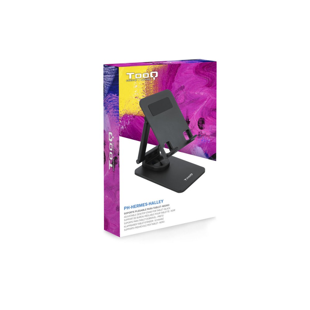 Support pour téléphone portable ou tablette TooQ PH-HERMES-HALLEY Noir (1 Unité)