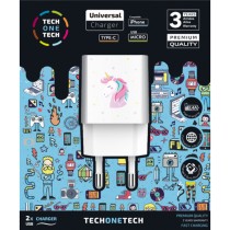 Wandladegerät Tech One Tech TEC2501 Weiß (1 Stück)