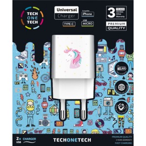 Wandladegerät Tech One Tech TEC2501 Weiß (1 Stück)