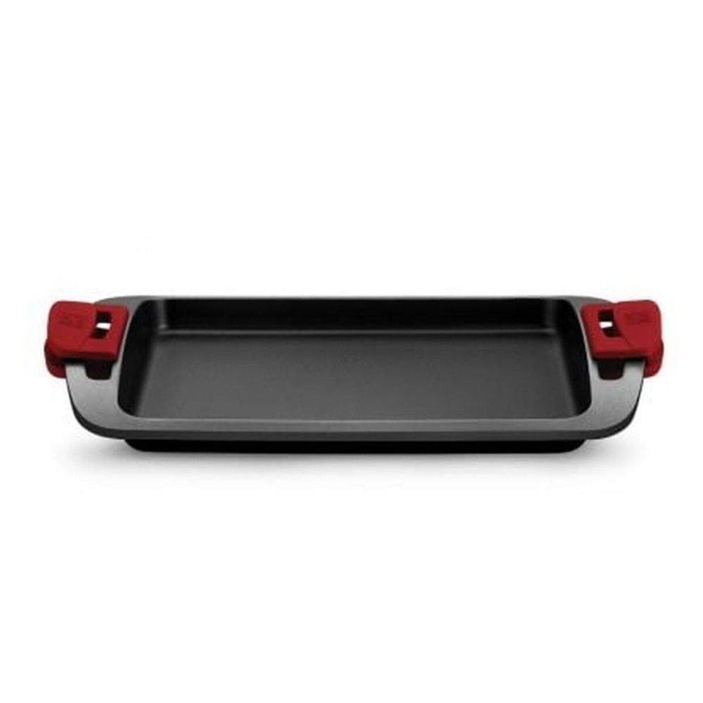 Flat grill plate BRA A411740 Red