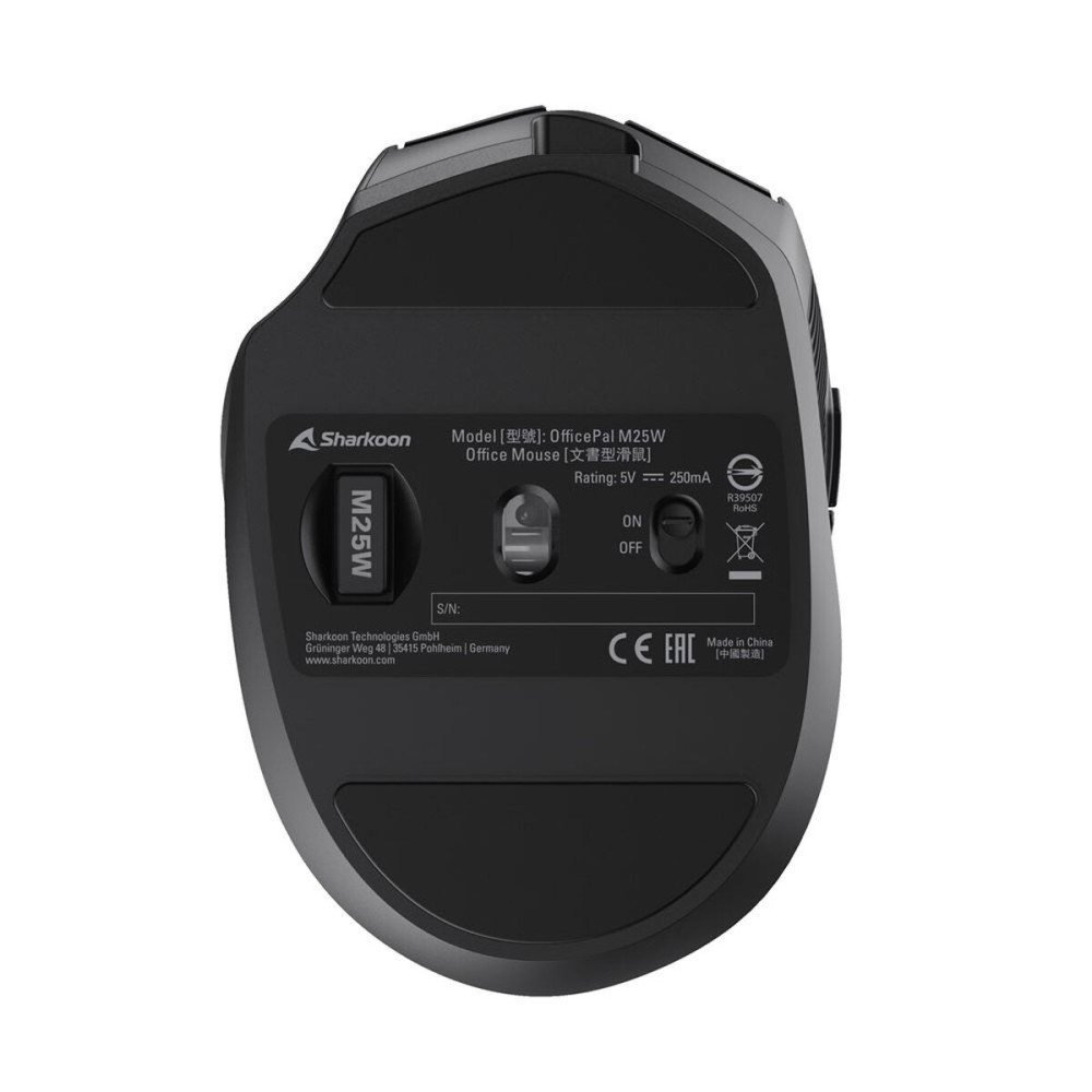 Mouse Sharkoon Black 4000 dpi