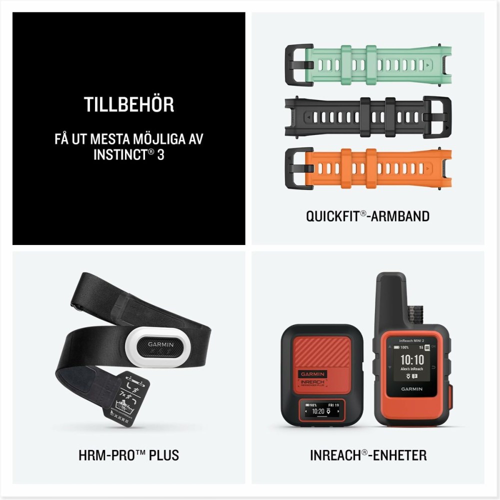 Smartwatch GARMIN 010-02933-01 Lime 1,2" 0,9" 45 mm