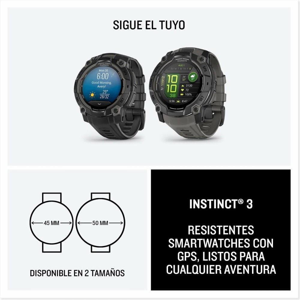 Smartwatch GARMIN 010-02933-01 Lime 1,2" 0,9" 45 mm