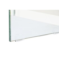 Regal DKD Home Decor Weiß Durchsichtig Kristall Holz MDF 90 x 35 x 180 cm (1)