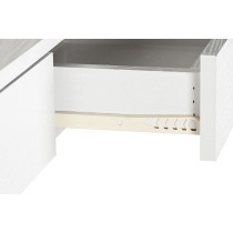 Regal DKD Home Decor Weiß Durchsichtig Kristall Holz MDF 90 x 35 x 180 cm (1)