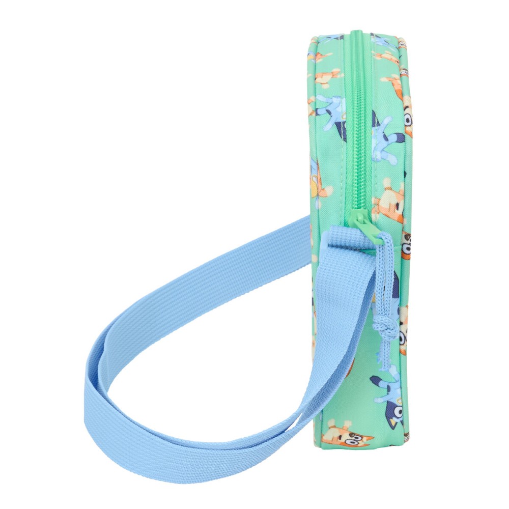 Sac à Bandoulière Bluey Sisters Vert 16 x 18 x 4 cm