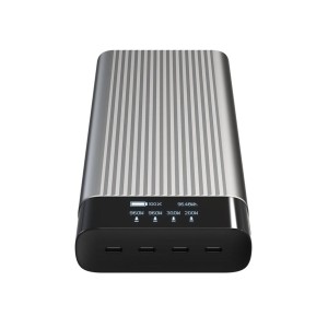 Laptop-Akku Hyper HJ245B Silberfarben