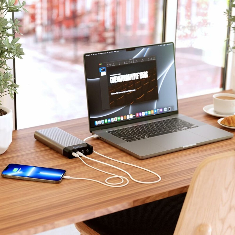 Laptop-Akku Hyper HJ245B Silberfarben