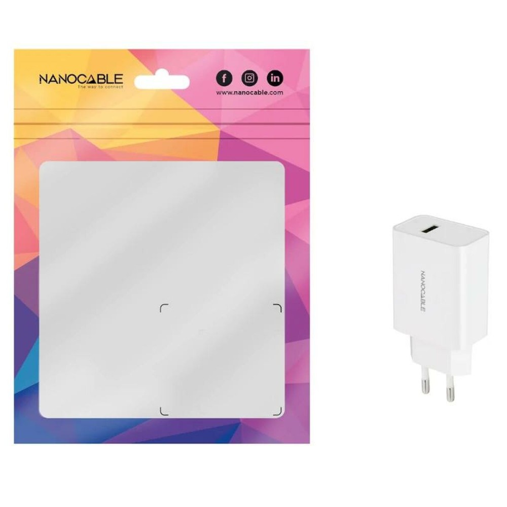 Wandladegerät NANOCABLE 10.10.2003 Weiß (1 Stück)