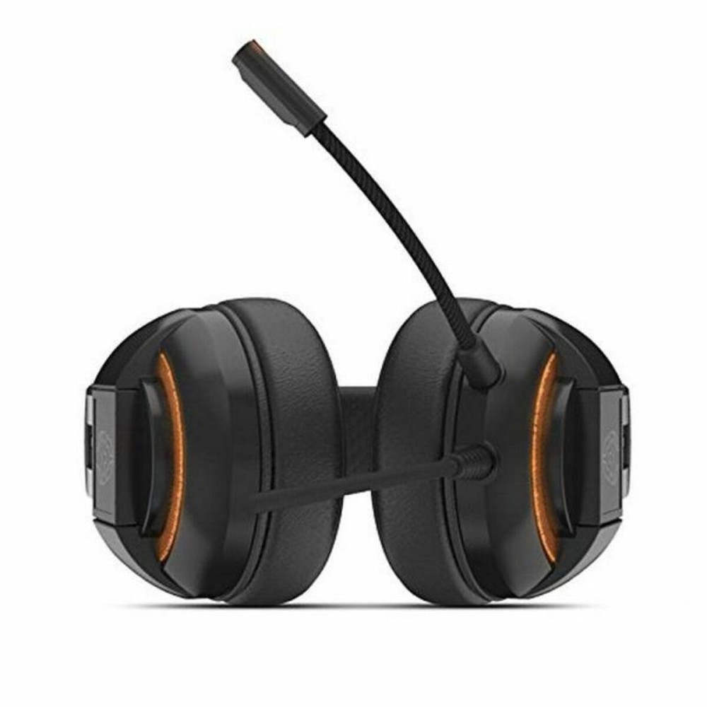 Gaming Headset with Microphone Krom NXKROMKDE Black Black/Orange