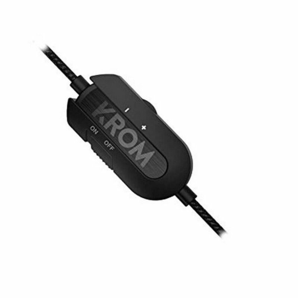 Gaming Headset with Microphone Krom NXKROMKDE Black Black/Orange