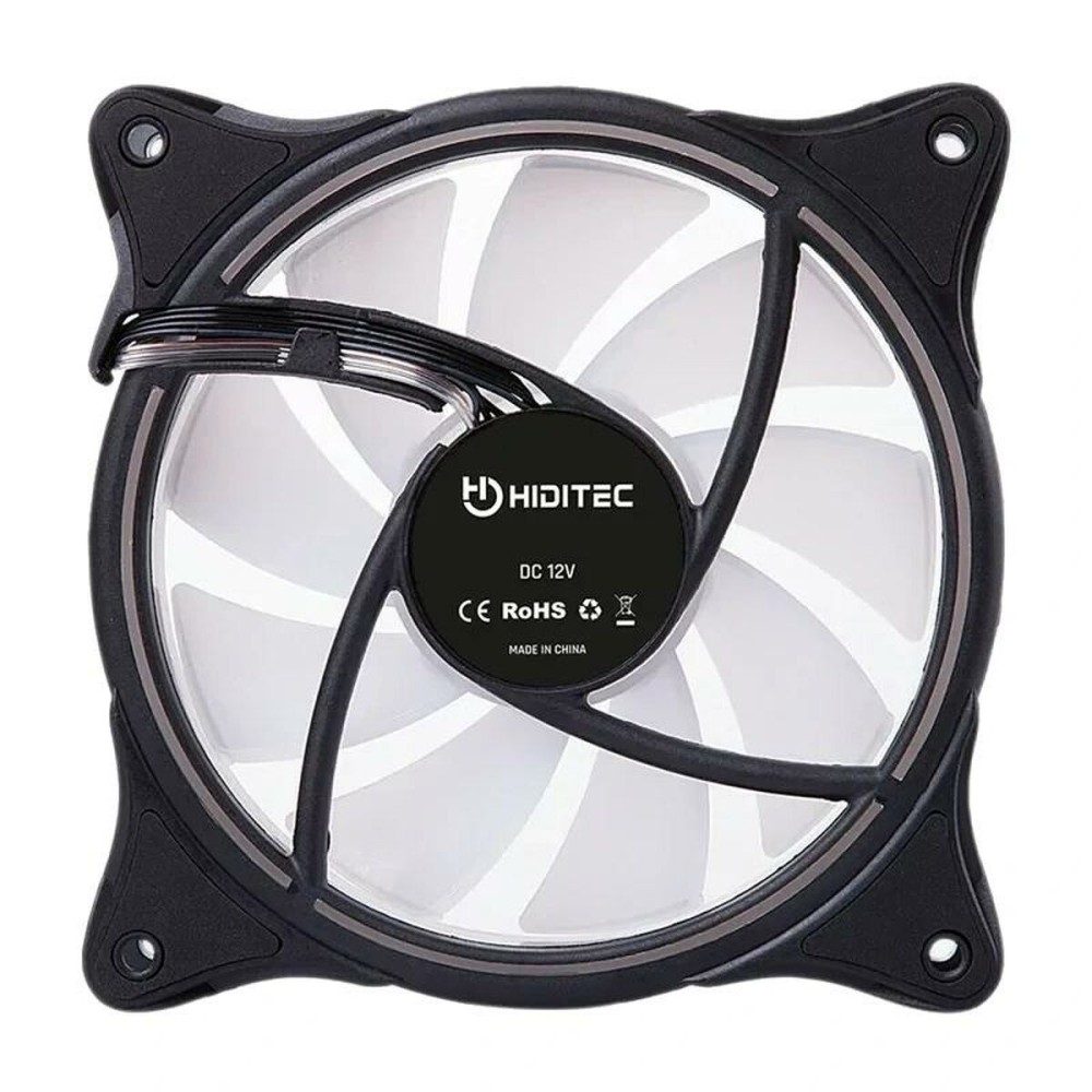 Box Ventilator Hiditec VGCH10008 Ø 12 cm ARGB Schwarz