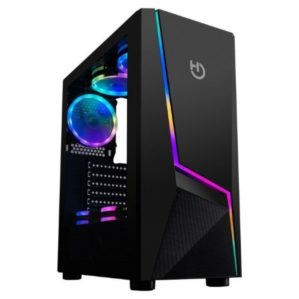 ATX Semi-Tower Gehäuse Hiditec CHA010027 Schwarz ARGB
