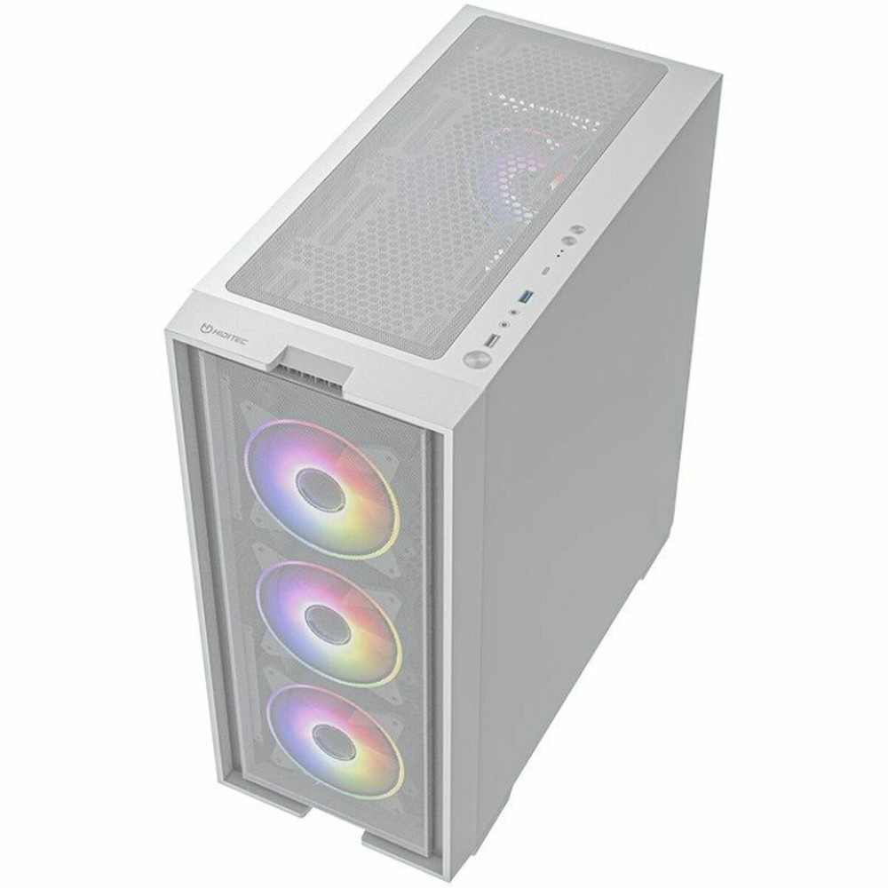 Boîtier ATX semi-tour Hiditec H2 Air Blanc